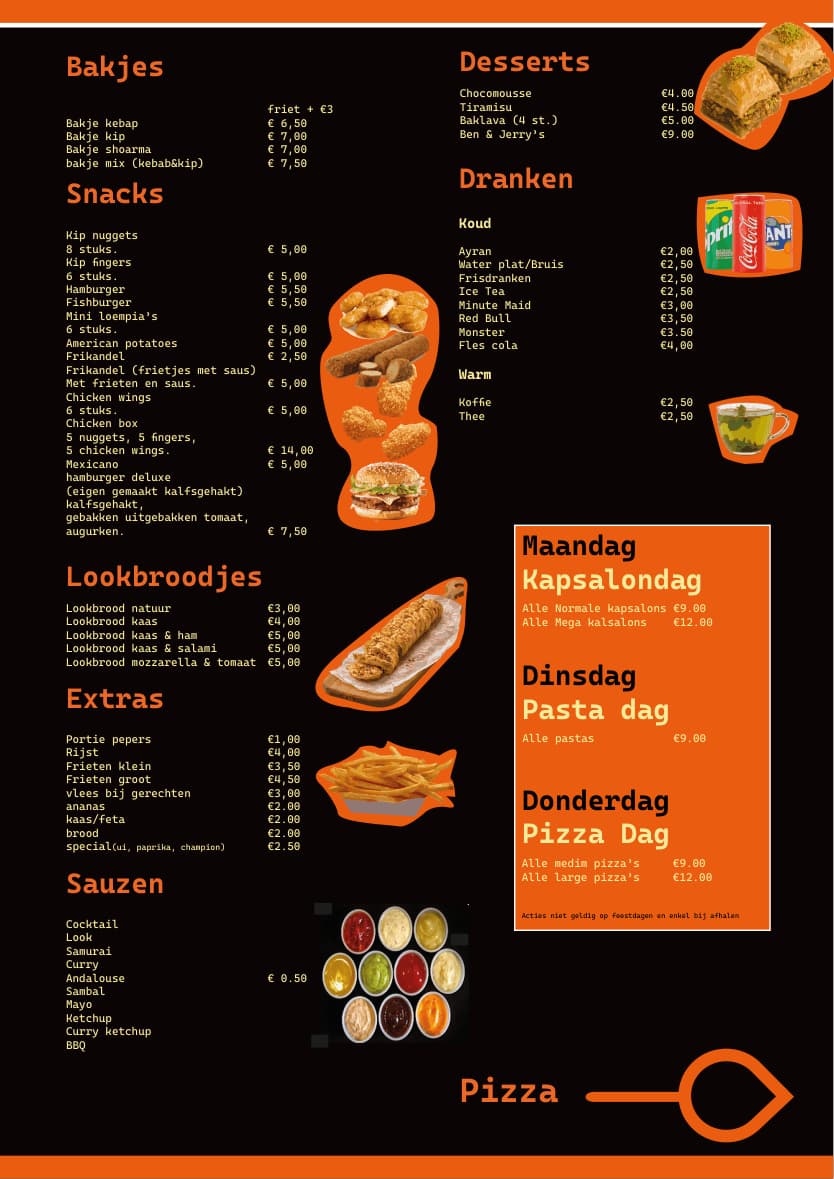 Bronpagina's uit de aangeleverde PDF. snacks
